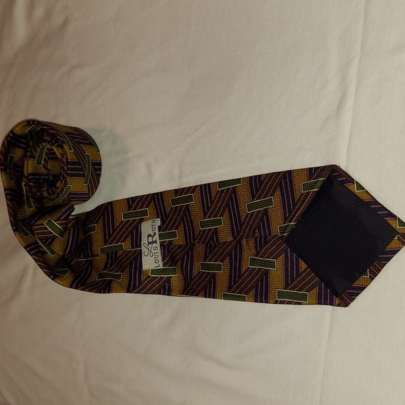 Louis Roth Neck Tie 100% Silk - Picture 4 of 9